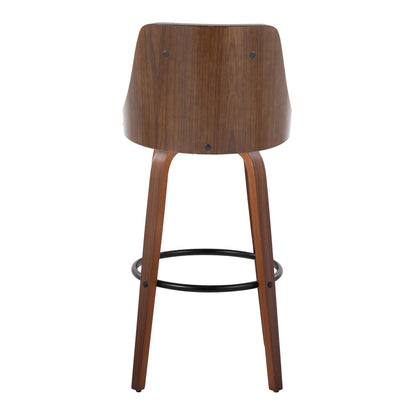 Majestic Office Furniture 30" Fixed-Height Barstool - Set of 2