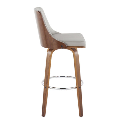 Majestic Office Furniture 30" Fixed-Height Barstool - Set of 2
