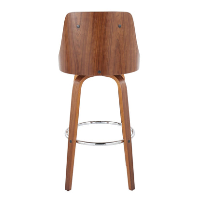 Majestic Office Furniture 30" Fixed-Height Barstool - Set of 2