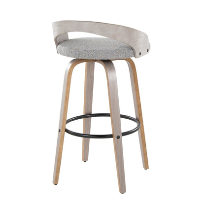 Majestic Office Furniture 30" Fixed-Height Barstool - Set of 2