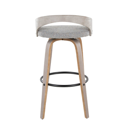 Majestic Office Furniture 30" Fixed-Height Barstool - Set of 2