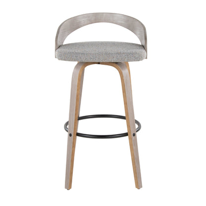 Majestic Office Furniture 30" Fixed-Height Barstool - Set of 2