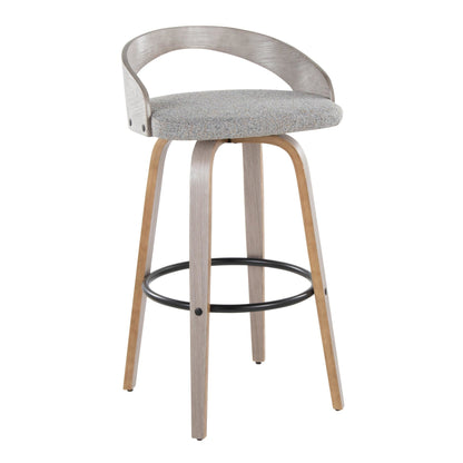 Majestic Office Furniture 30" Fixed-Height Barstool - Set of 2