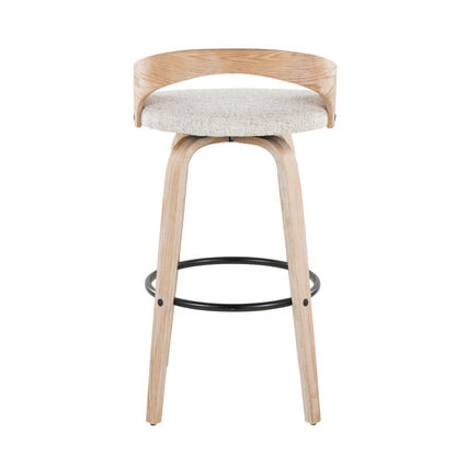 Majestic Office Furniture 30" Fixed-Height Barstool - Set of 2