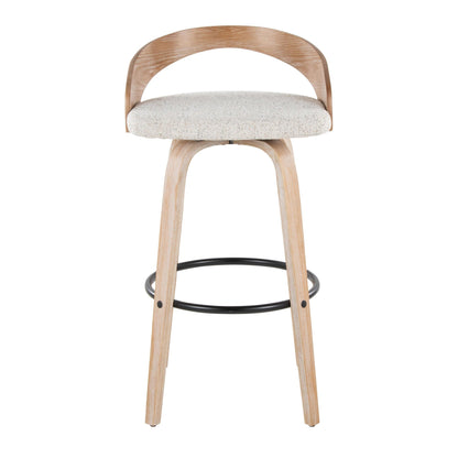 Majestic Office Furniture 30" Fixed-Height Barstool - Set of 2