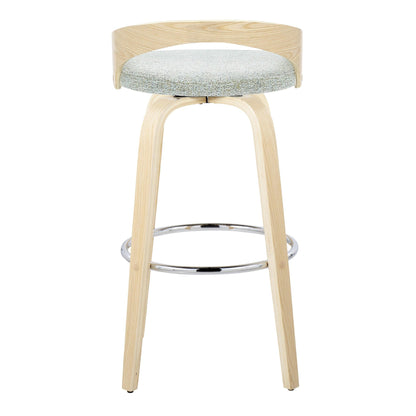 Majestic Office Furniture 30" Fixed-Height Barstool - Set of 2