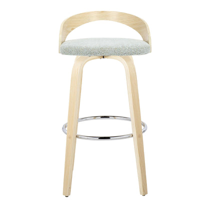 Majestic Office Furniture 30" Fixed-Height Barstool - Set of 2