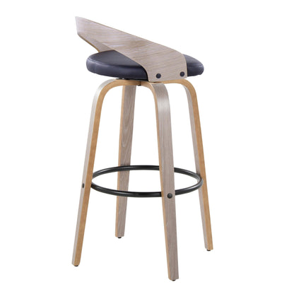 Majestic Office Furniture 30" Fixed-Height Barstool - Set of 2
