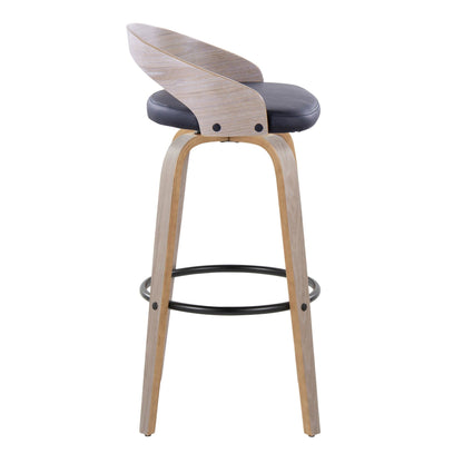 Majestic Office Furniture 30" Fixed-Height Barstool - Set of 2