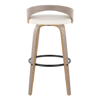 Majestic Office Furniture 30" Fixed-Height Barstool - Set of 2