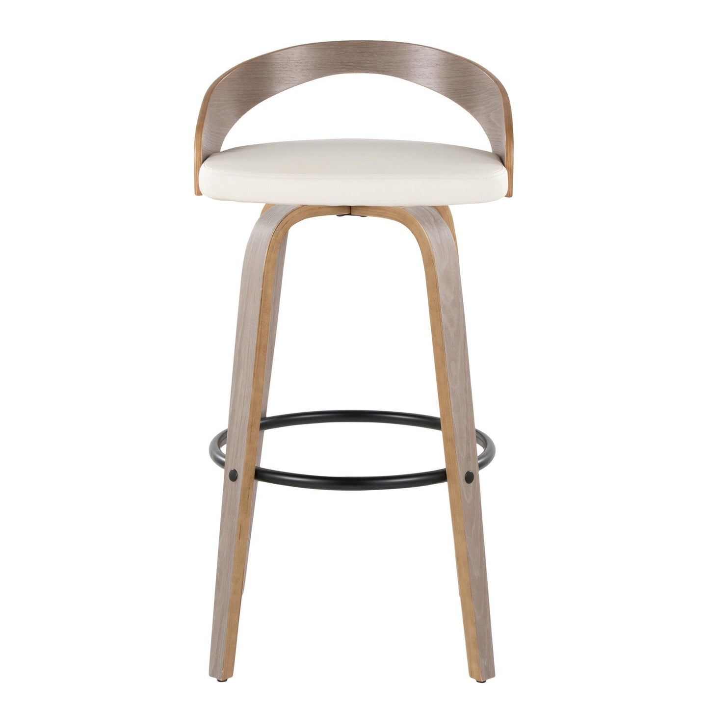 Majestic Office Furniture 30" Fixed-Height Barstool - Set of 2