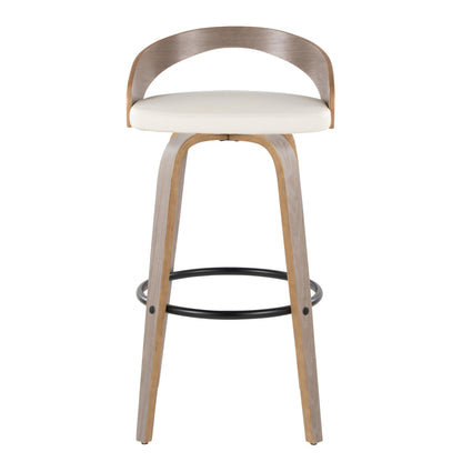 Majestic Office Furniture 30" Fixed-Height Barstool - Set of 2