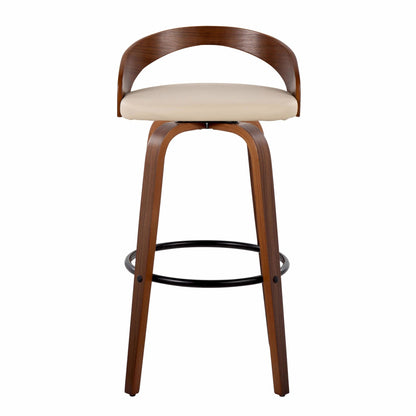 Majestic Office Furniture 30" Fixed-Height Barstool - Set of 2