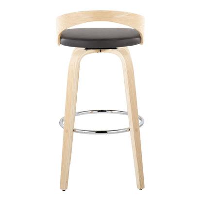 Majestic Office Furniture 30" Fixed-Height Barstool - Set of 2
