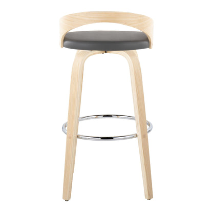 Majestic Office Furniture 30" Fixed-Height Barstool - Set of 2