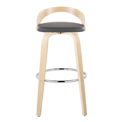 Majestic Office Furniture 30" Fixed-Height Barstool - Set of 2