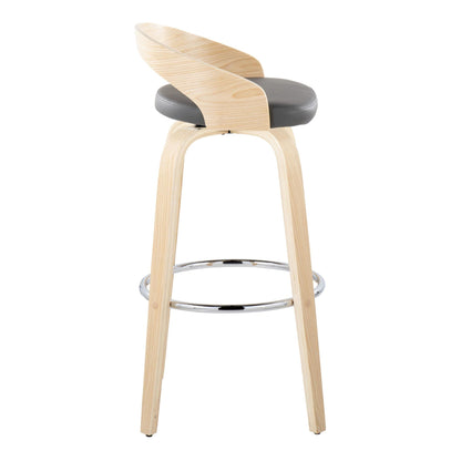 Majestic Office Furniture 30" Fixed-Height Barstool - Set of 2