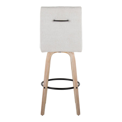 Majestic Office Furniture 30" Fixed-Height Barstool - Set of 2