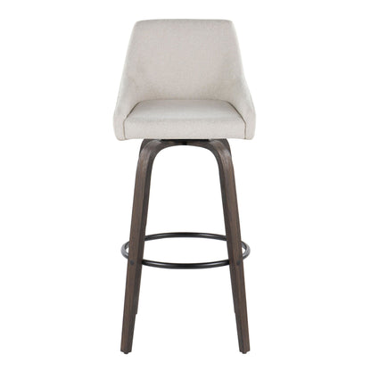 Majestic Office Furniture 30" Fixed-Height Barstool - Set of 2