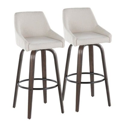 Majestic Office Furniture 30" Fixed-Height Barstool - Set of 2