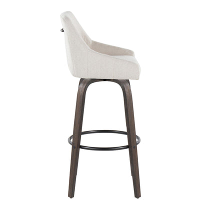 Majestic Office Furniture 30" Fixed-Height Barstool - Set of 2