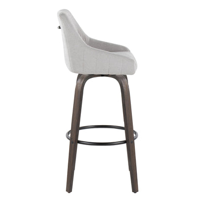 Majestic Office Furniture 30" Fixed-Height Barstool - Set of 2