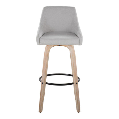 Majestic Office Furniture 30" Fixed-Height Barstool - Set of 2