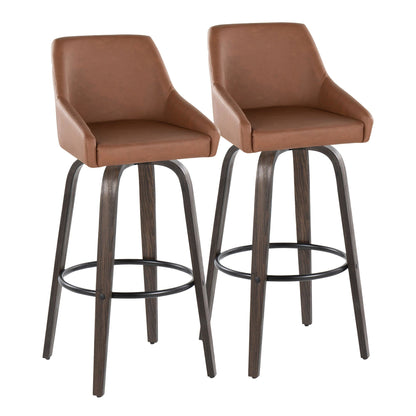 Majestic Office Furniture 30" Fixed-Height Barstool - Set of 2