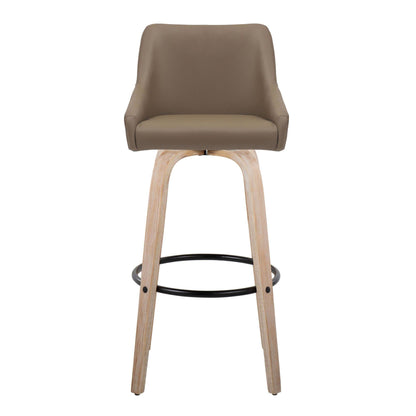 Majestic Office Furniture 30" Fixed-Height Barstool - Set of 2