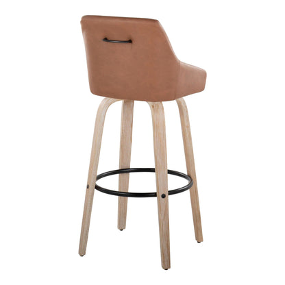 Majestic Office Furniture 30" Fixed-Height Barstool - Set of 2