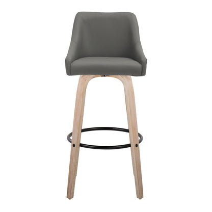 Majestic Office Furniture 30" Fixed-Height Barstool - Set of 2