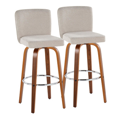Majestic Office Furniture 30" Fixed-Height Barstool - Set of 2