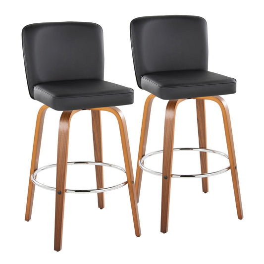 Majestic Office Furniture 30" Fixed-Height Xl Barstool - Set of 2