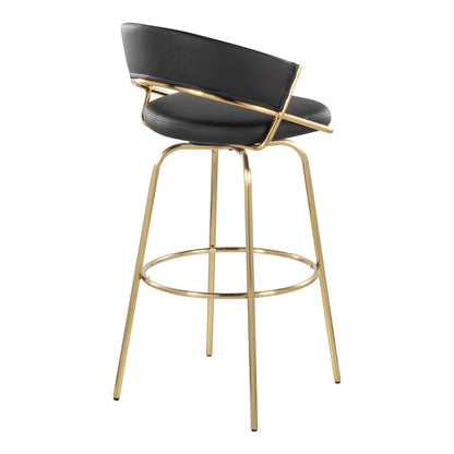 Majestic Office Furniture 30" Fixed-Height Barstool - Set of 2