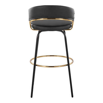 Majestic Office Furniture 30" Fixed-Height Barstool - Set of 2