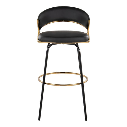 Majestic Office Furniture 30" Fixed-Height Barstool - Set of 2