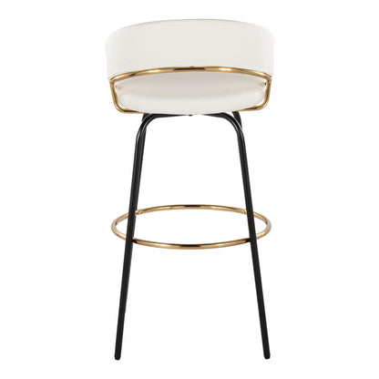 Majestic Office Furniture 30" Fixed-Height Barstool - Set of 2