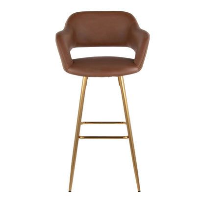 Majestic Office Furniture 30" Fixed-Height Barstool - Set of 2