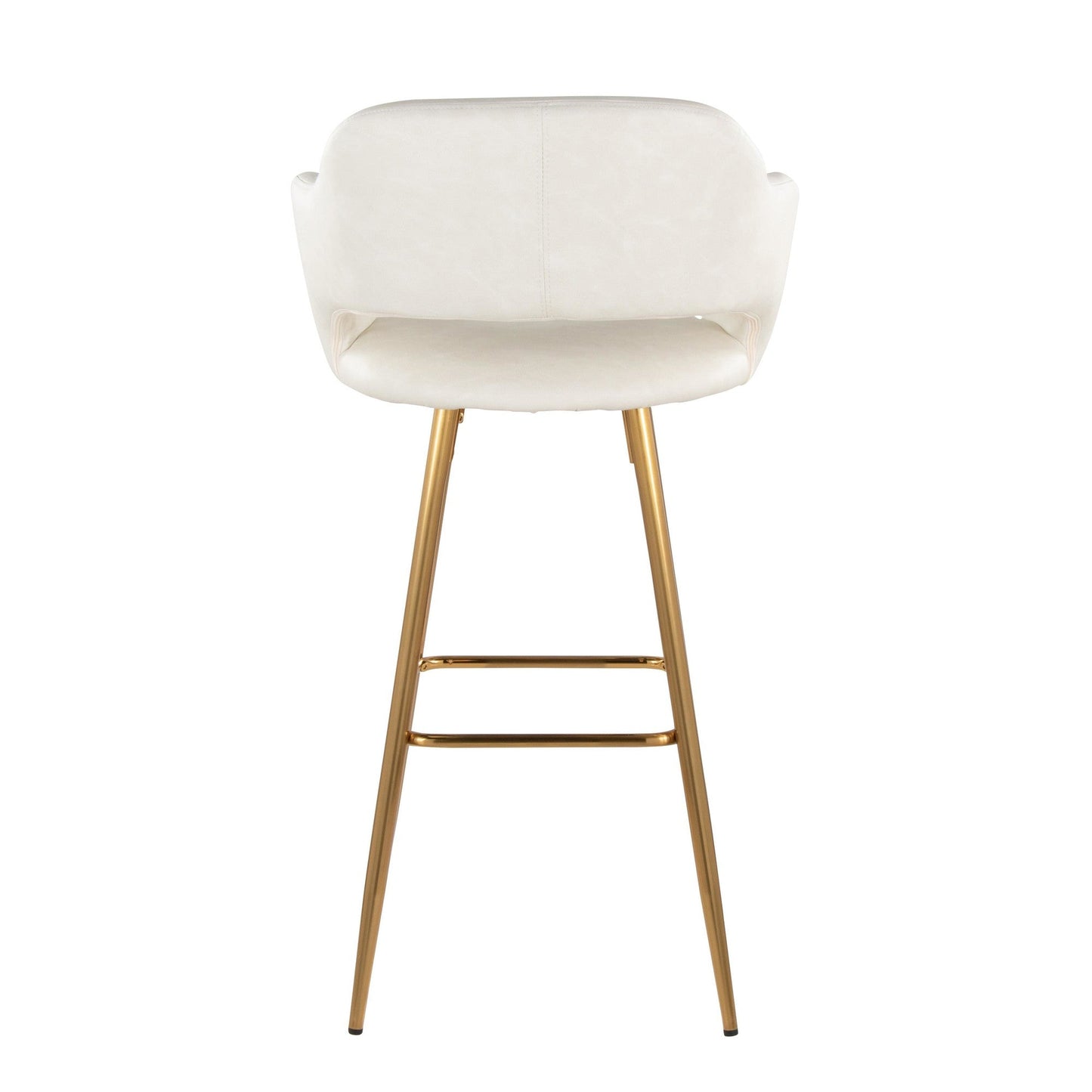 Majestic Office Furniture 30" Fixed-Height Barstool - Set of 2