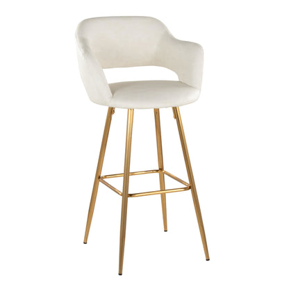 Majestic Office Furniture 30" Fixed-Height Barstool - Set of 2