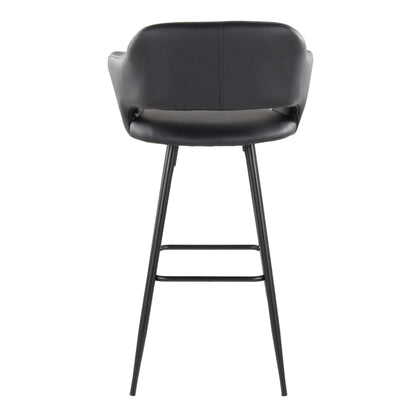 Majestic Office Furniture 30" Fixed-Height Barstool - Set of 2