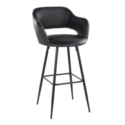 Majestic Office Furniture 30" Fixed-Height Barstool - Set of 2