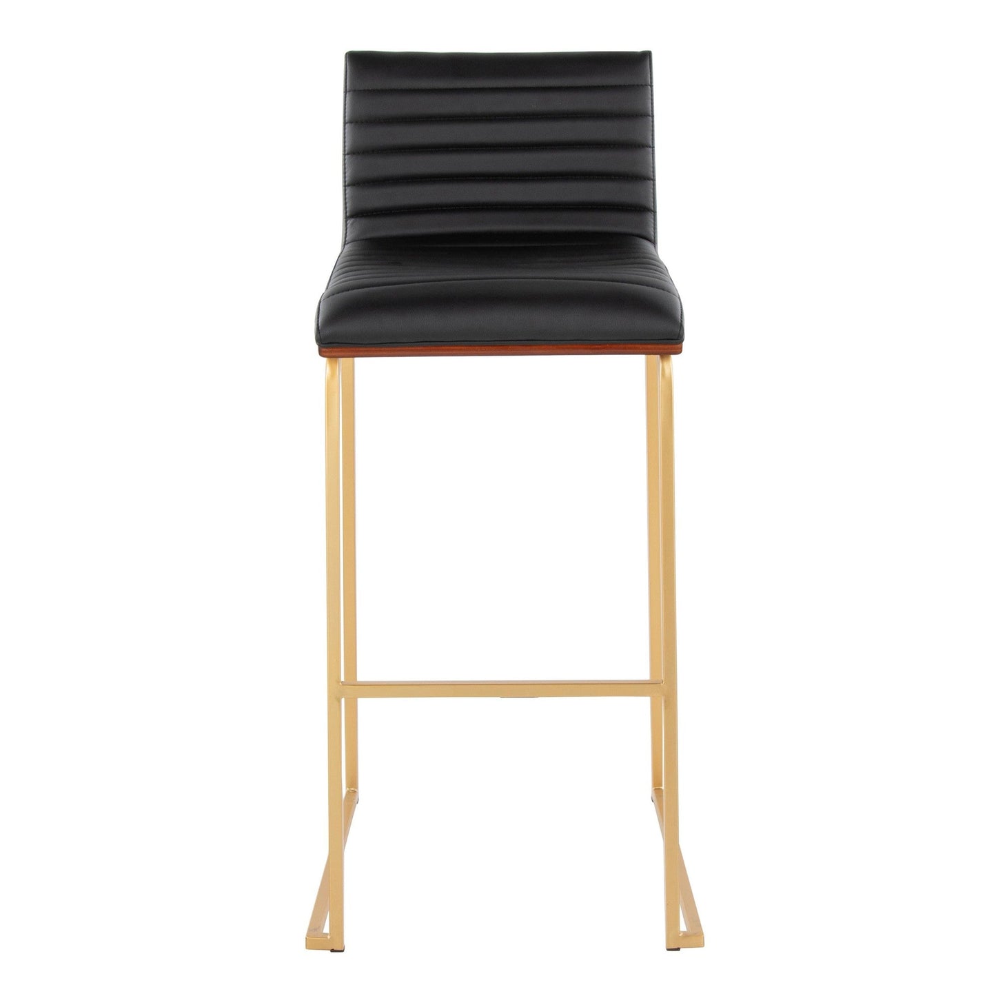 Lumisource Mason Mara 30" Fixed-Height Barstool - Set of 2