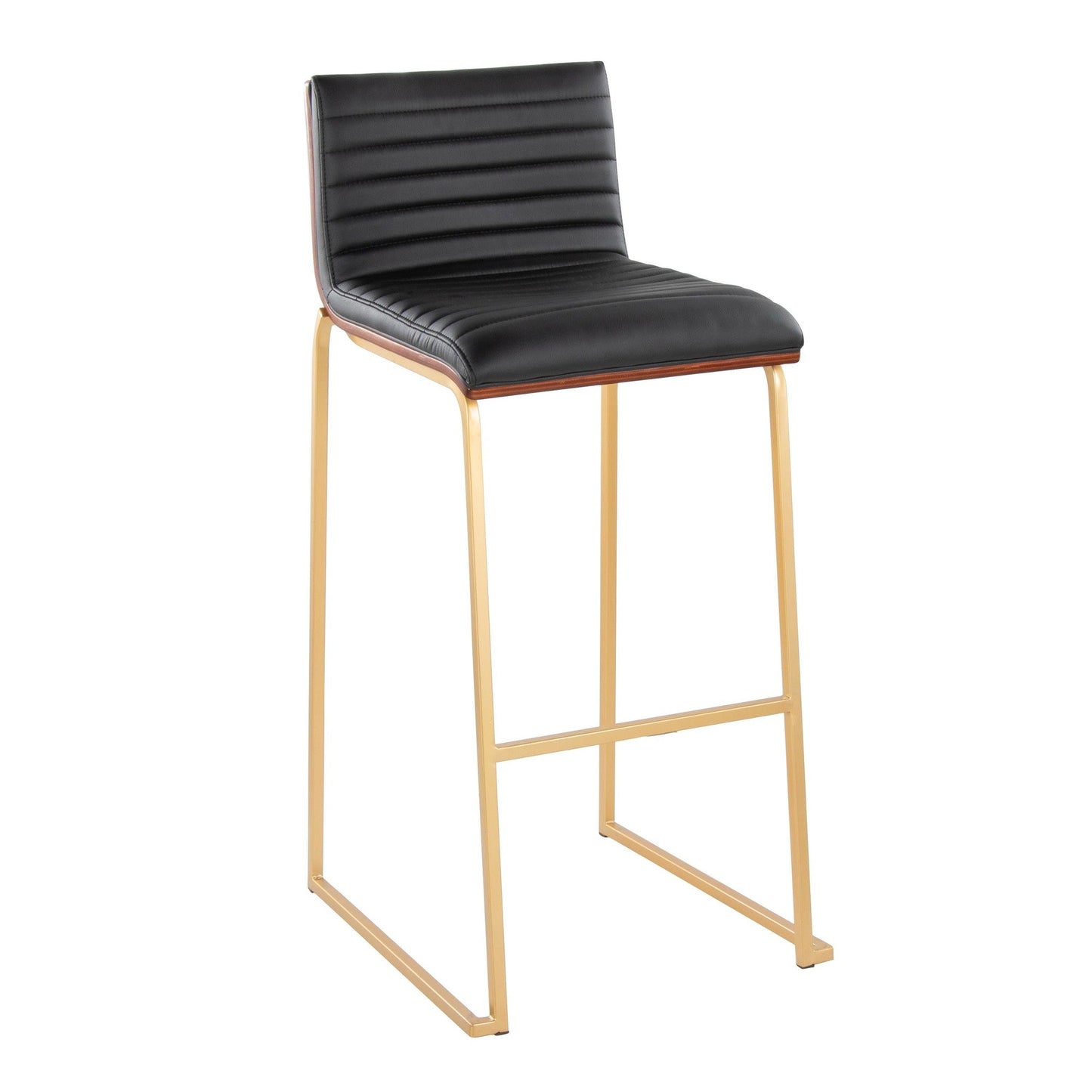 Lumisource Mason Mara 30" Fixed-Height Barstool - Set of 2