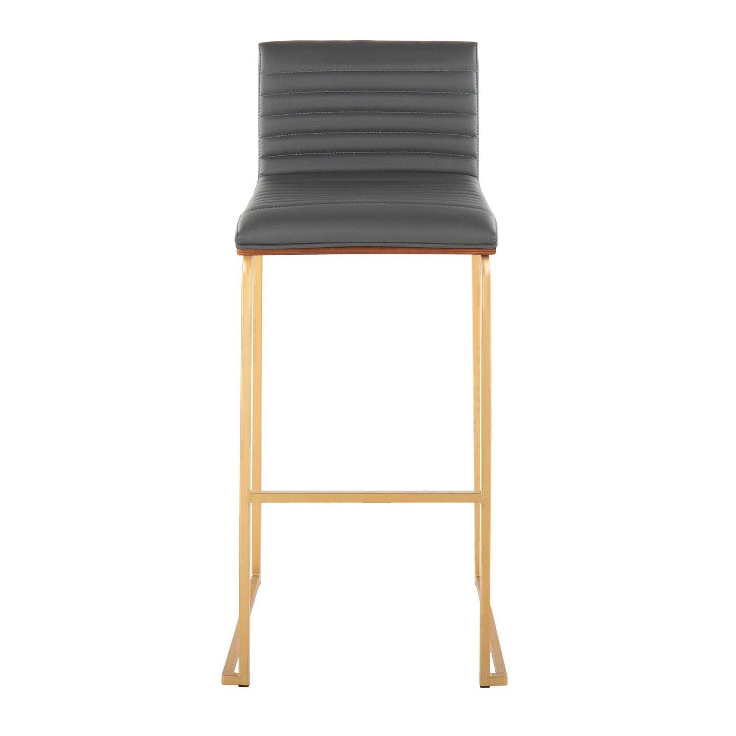 Lumisource Mason Mara 30" Fixed-Height Barstool - Set of 2