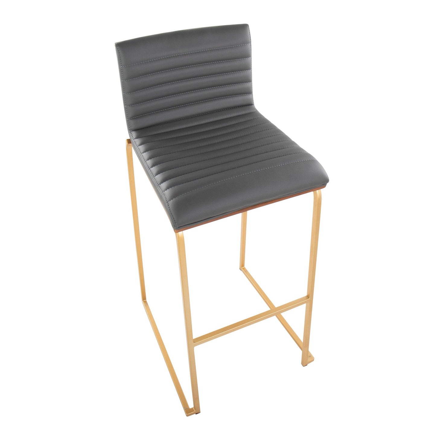 Lumisource Mason Mara 30" Fixed-Height Barstool - Set of 2