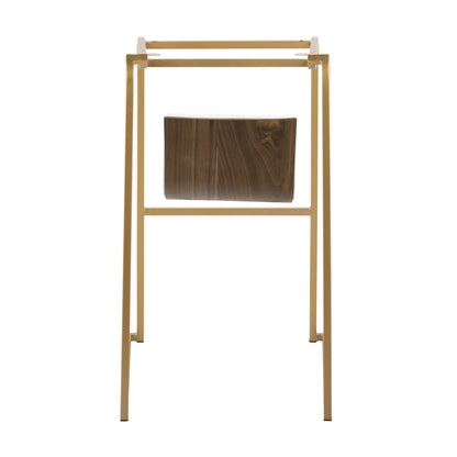 Lumisource Mason Mara 30" Fixed-Height Barstool - Set of 2