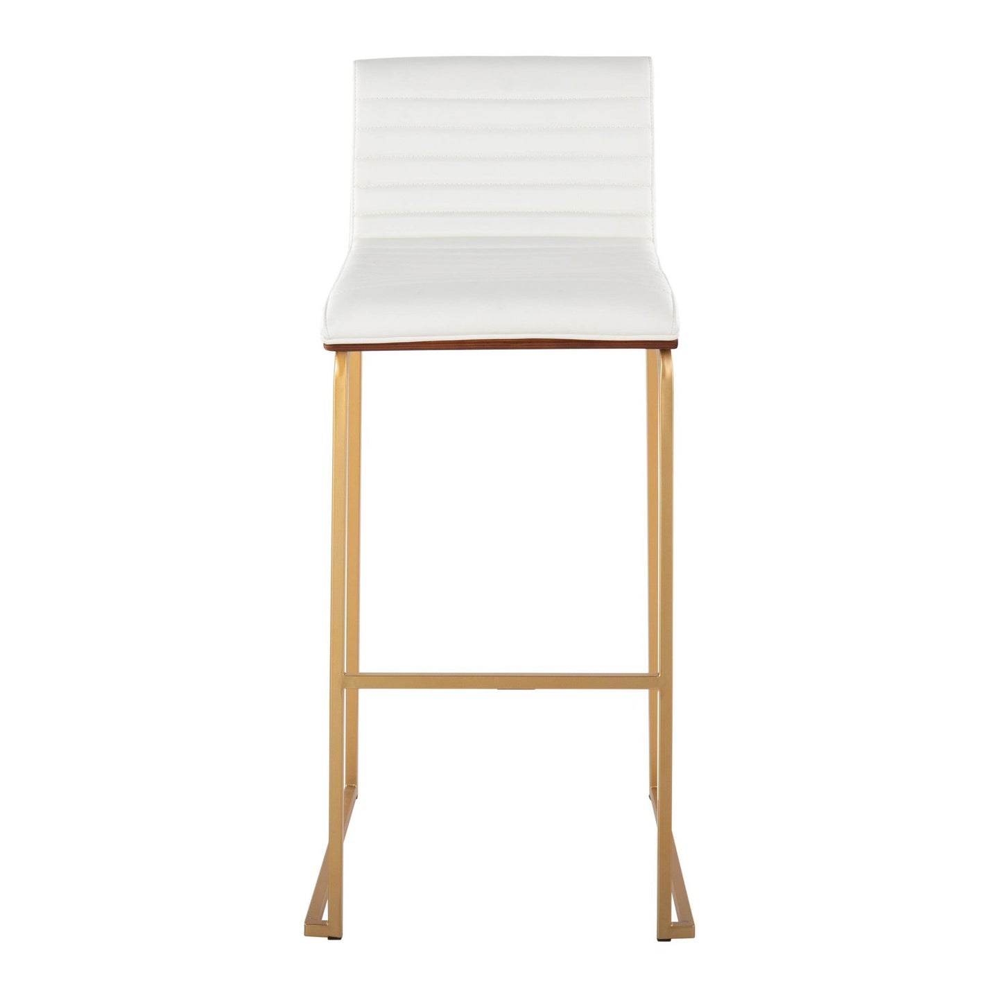 Lumisource Mason Mara 30" Fixed-Height Barstool - Set of 2