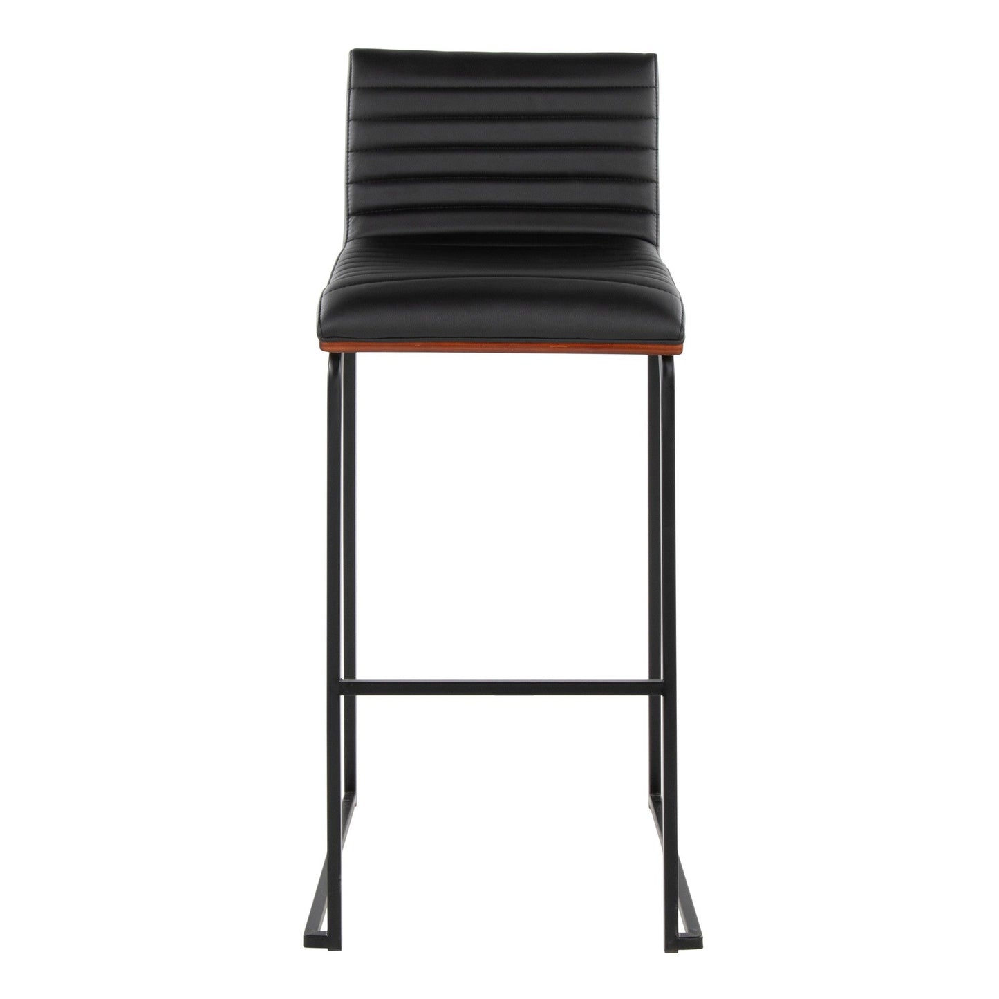 Lumisource Mason Mara 30" Fixed-Height Barstool - Set of 2
