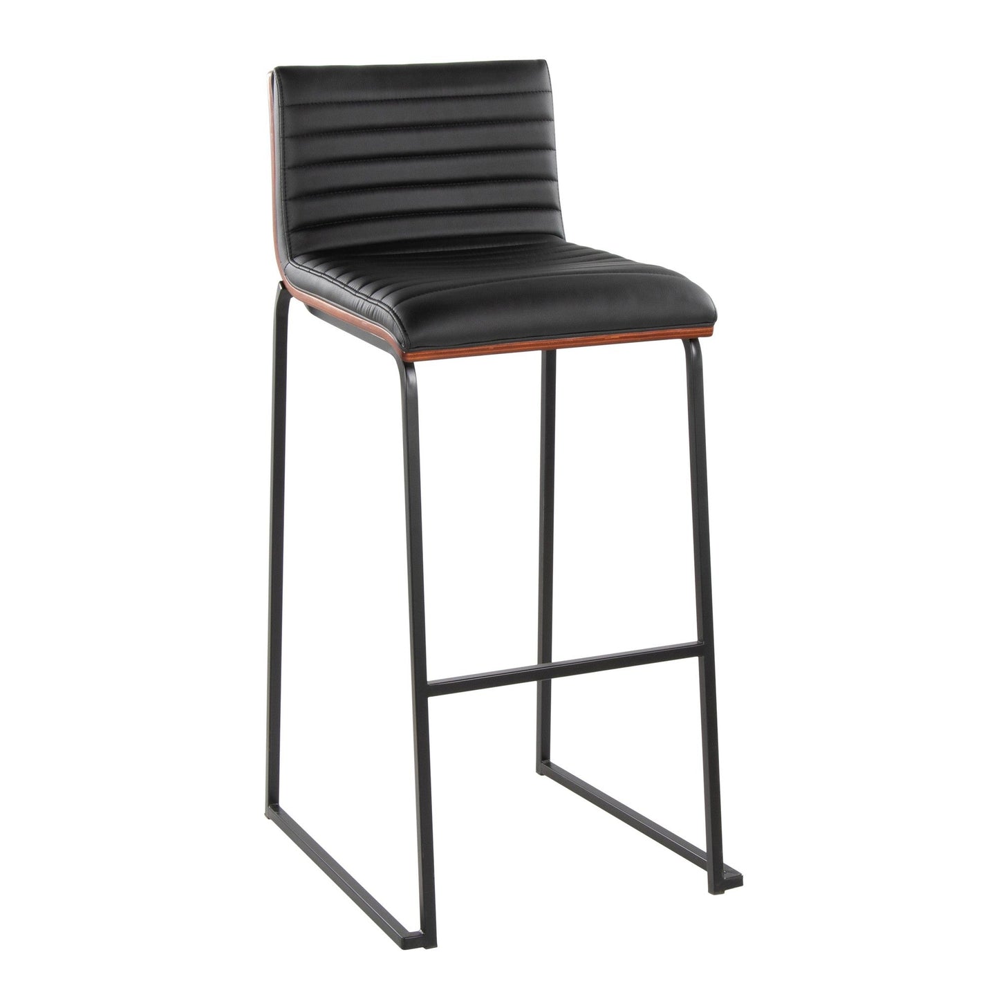 Lumisource Mason Mara 30" Fixed-Height Barstool - Set of 2